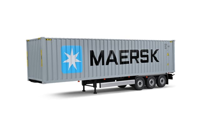 MAERSK CONTAINER TRAILER GREY 421240204 product image