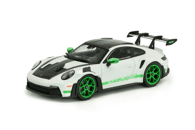 PORSCHE 911 (992) GT3 RS TRIBUTE TO CARRERA RS PACKAGE WHITE W/GREEN S4314801 product image