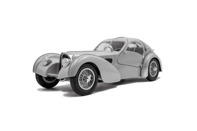 BUGATTI ATLANTIC TYPE 57 SC MAT SILVER 1937 421182240 product image