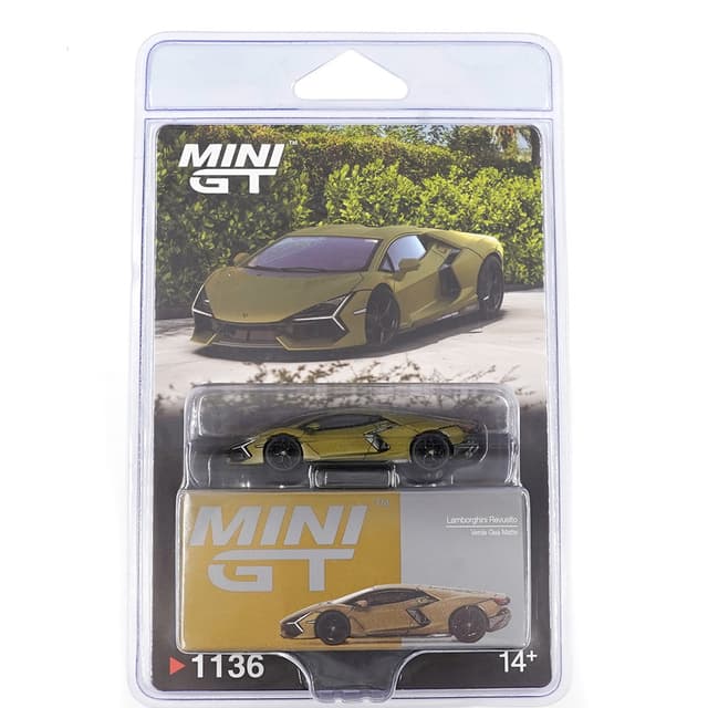 MINI GT LAMBORGHINI REVUELTO VERDE GEA MATTE BLISTER product image