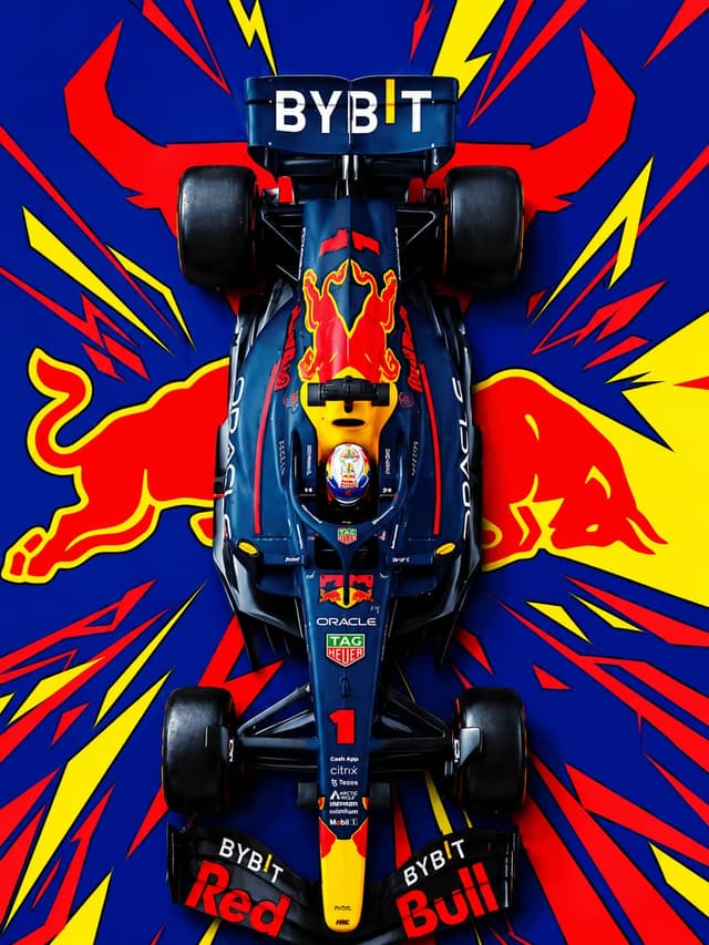 RED BULL RACING COLLECTIBLE MAGNET product image