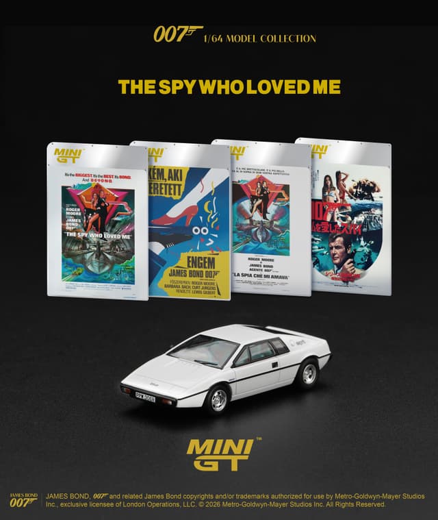 PREORDER LOTUS ESPRIT S1 “THE SPY WHO LOVED ME” ENGLISH BLISTER PACKAGING product image