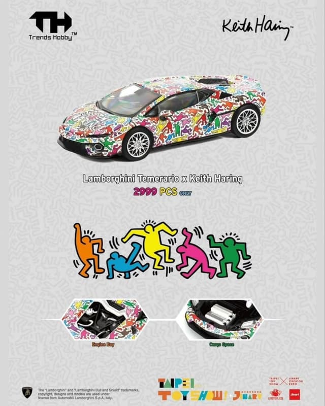 LAMBORGHINI TEMERARIO X KEITH HARING product image