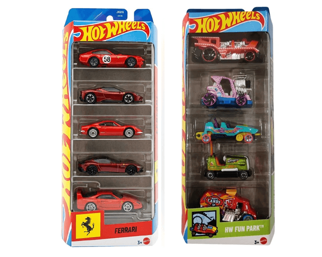 FERRARI WITH HW FUN PARK JBJ88 product image