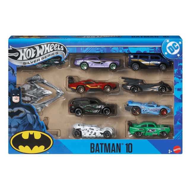 BATMAN 10 COLLECTION PACK OF 10 CARS product image