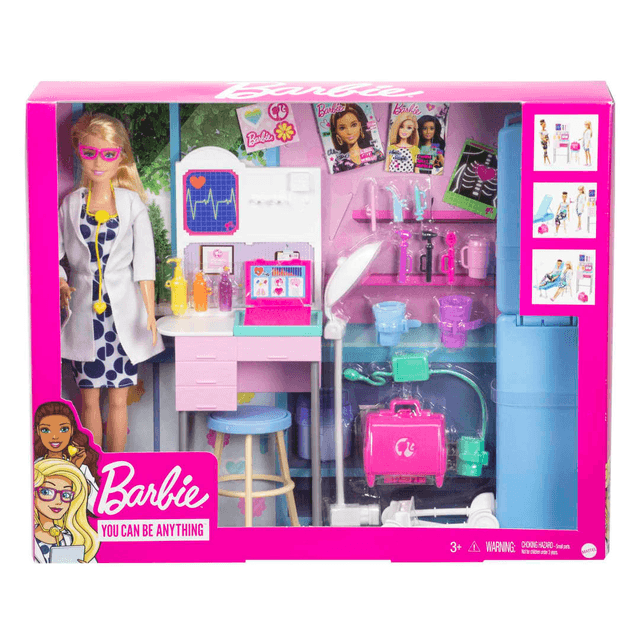 BARBIE MEDICAL DOCTOR PLAYSET WITH BLONDE DOCTOR DOLL product image