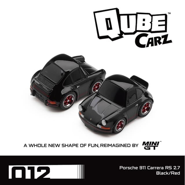 PORSCHE 911 CARRERA RS 27 BLACK RED (012) product image