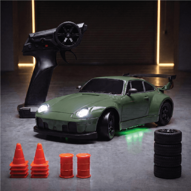 FLARE BURNOUT GREEN RC DRIFT CAR RC DRIFT CAR product image