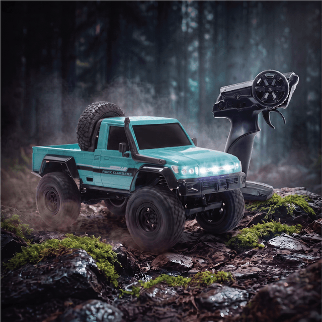 ROXIE 4X4 HOBBY GRADE RC ROCK CRAWLER EXPLORER AQUA product image