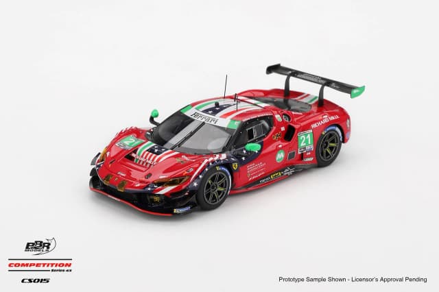FERRARI 296 GT3 #21 AF CORSE 2025 IMSA DAYTONA 24 HRS CAR MODEL product image