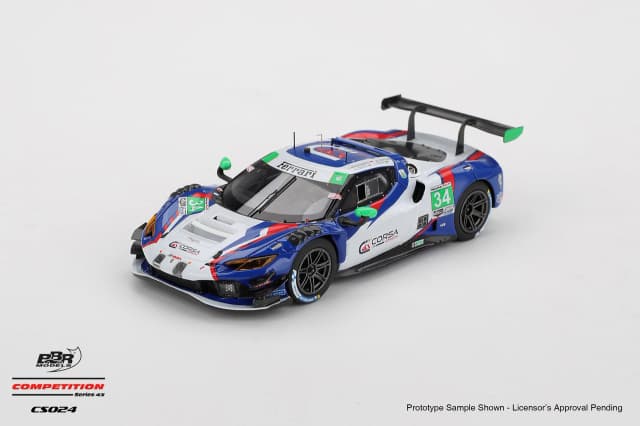FERRARI 296 GT3 #34 CONQUEST RACING 2025 IMSA DAYTONA 24 HRS CAR MODEL product image
