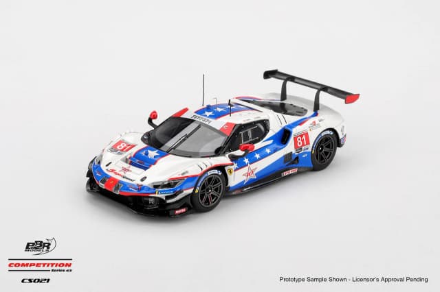 FERRARI 296 GT3 #81 DRAGONSPEED 2025 IMSA WATKINS GLEN CAR MODEL product image