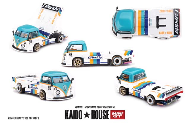 VOLKSWAGEN T1 GREDDY PICKUP V1 product image