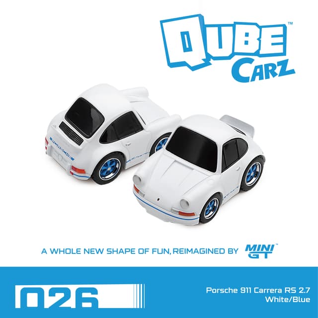 PREORDER PORSCHE 911 CARRERA RS 2.7 WHITE/BLUE product image